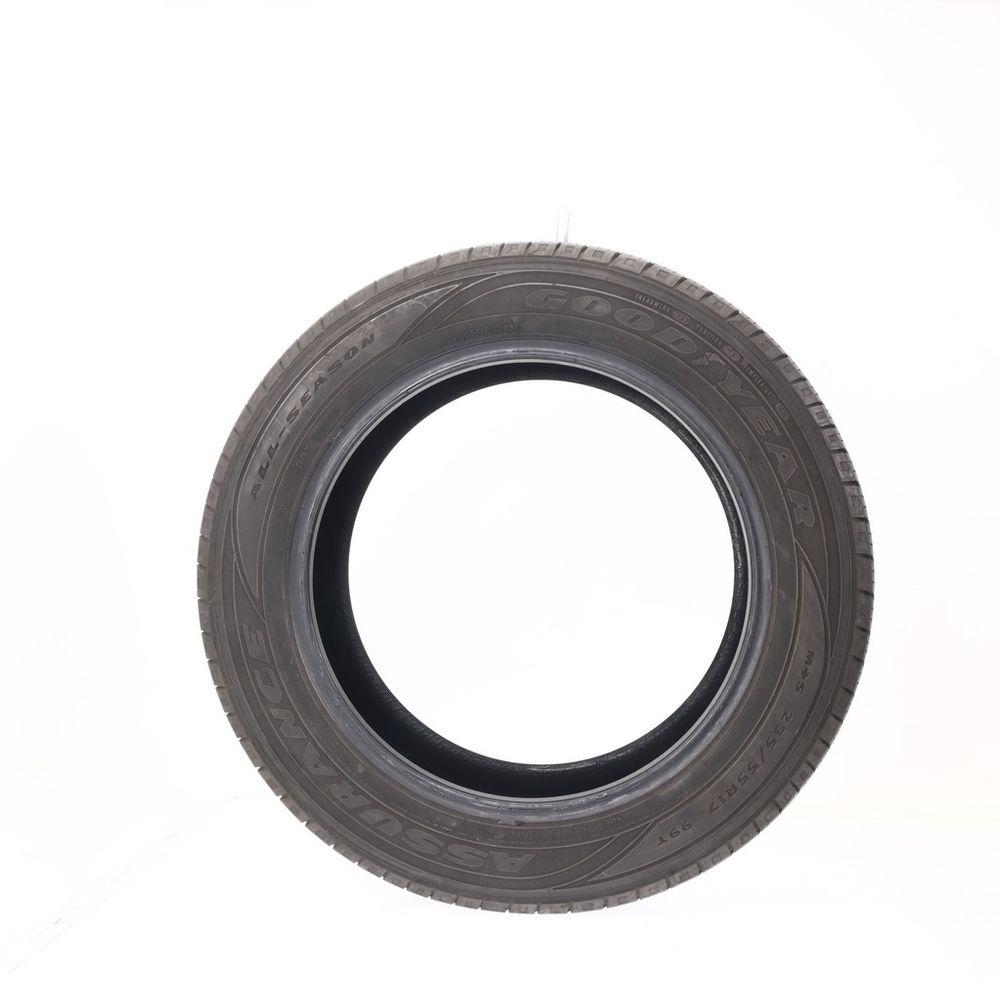 Set of (2) Used 235/55R17 Goodyear Assurance All-Season 99T - 6-7/32 - Image 3