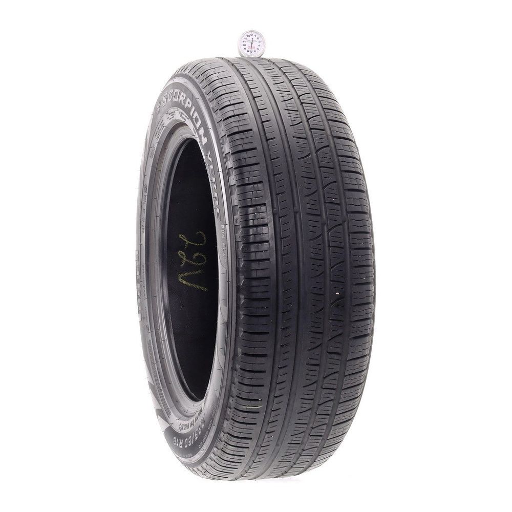 Set of (2) Used 235/60R18 Pirelli Scorpion Verde MOE Run Flat 103H - 7-8.5/32 - Image 1