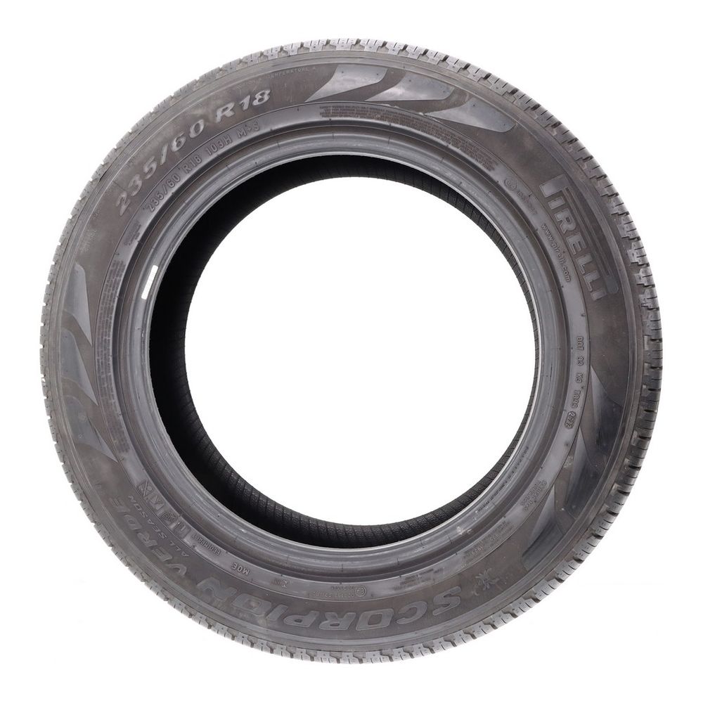 Set of (2) Used 235/60R18 Pirelli Scorpion Verde MOE Run Flat 103H - 7-8.5/32 - Image 6