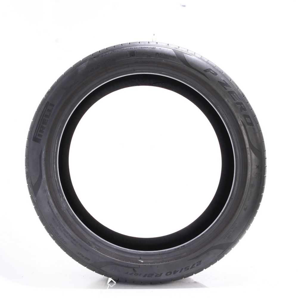 Set of (4) Used 275/40R21 Pirelli P Zero PZ4 Run Flat 107Y - 5-6.5/32 - Image 3