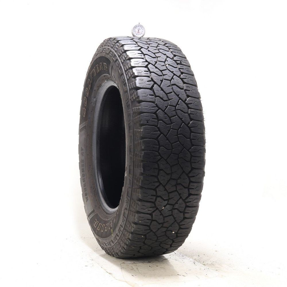 Set of (2) Used LT 275/70R18 Goodyear Wrangler Workhorse AT 125/122R E - 7-7.5/32 - Image 1