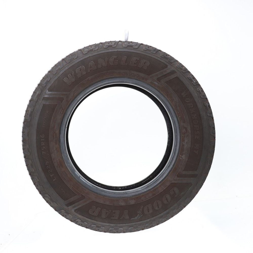 Set of (4) Used LT 225/75R16 Goodyear Wrangler Workhorse HT 115/112R E - 8.5-10/32 - Image 6