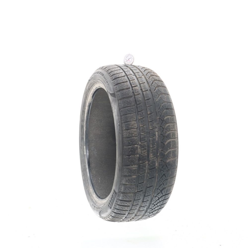 Set of (2) Used 245/45R20 Pirelli P Zero Winter NF0 Elect 103V - 8-9/32 - Image 4