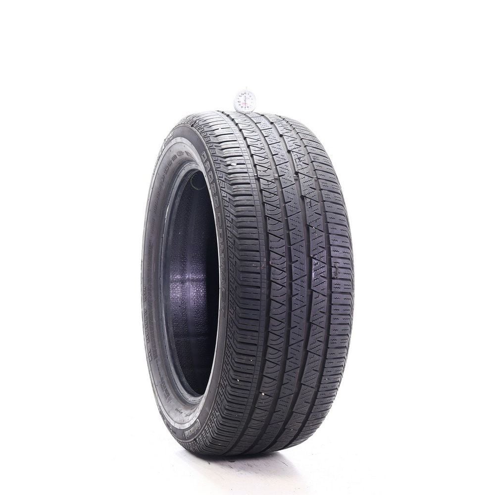 Set of (2) Used 255/50R19 Continental CrossContact LX Sport SSR MOE 107H - 7-7.5/32 - Image 1