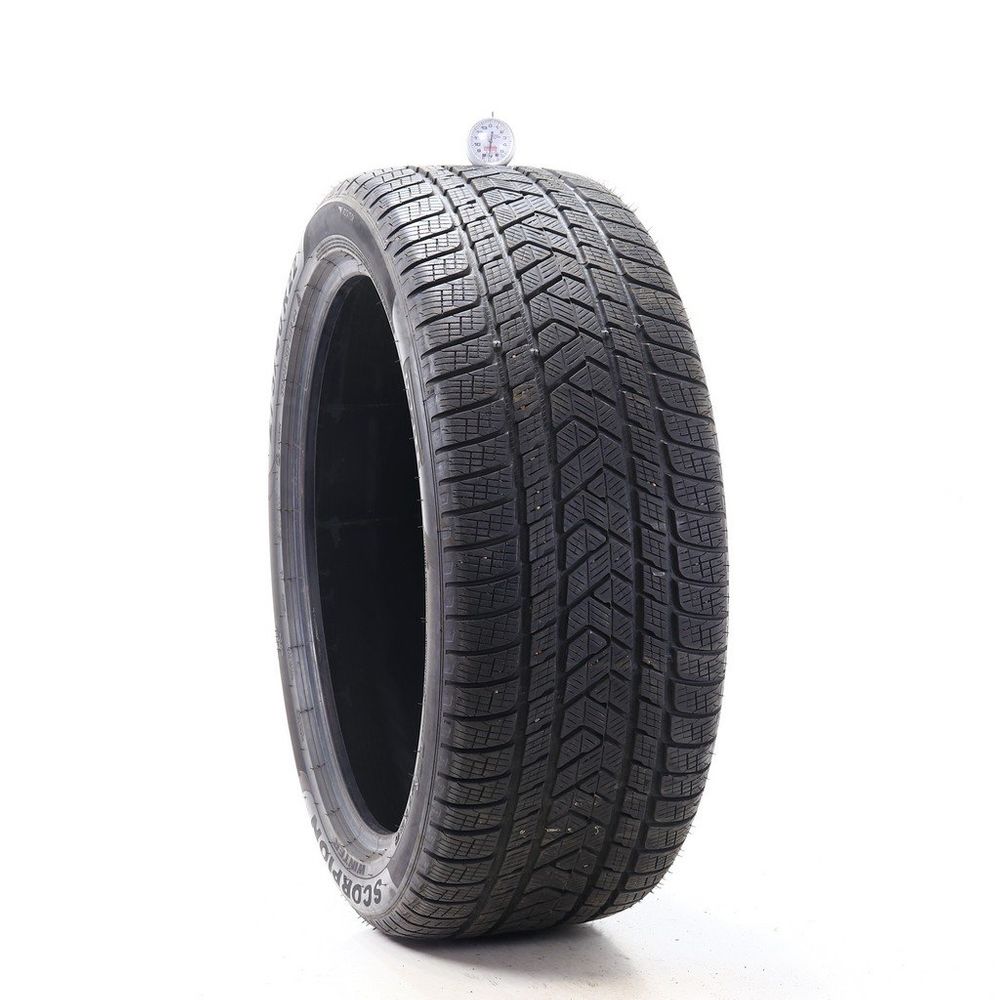 Set of (2) Used 275/40R22 Pirelli Scorpion Winter 108V - 7-8/32 - Image 1