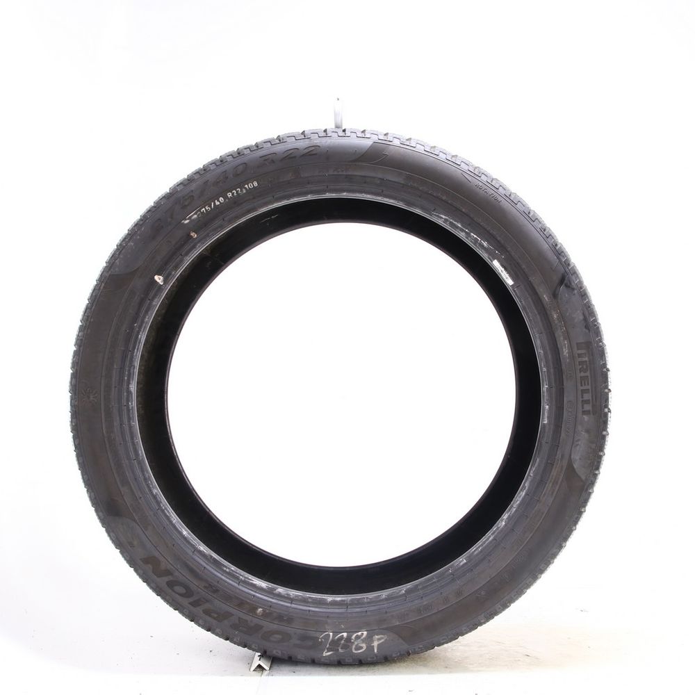 Set of (2) Used 275/40R22 Pirelli Scorpion Winter 108V - 7-8/32 - Image 6