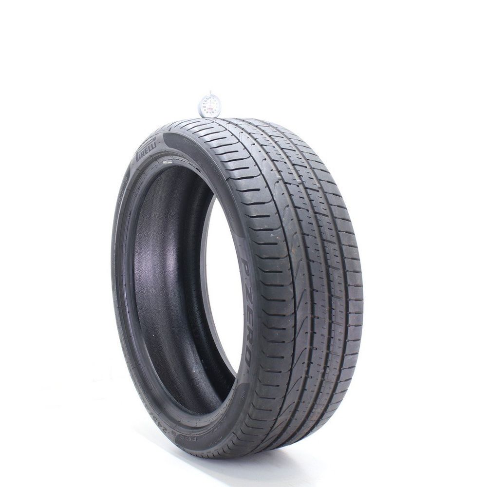 Set of (2) Used 245/40R20 Pirelli P Zero MOE Run Flat 99Y - 7-8.5/32 - Image 1