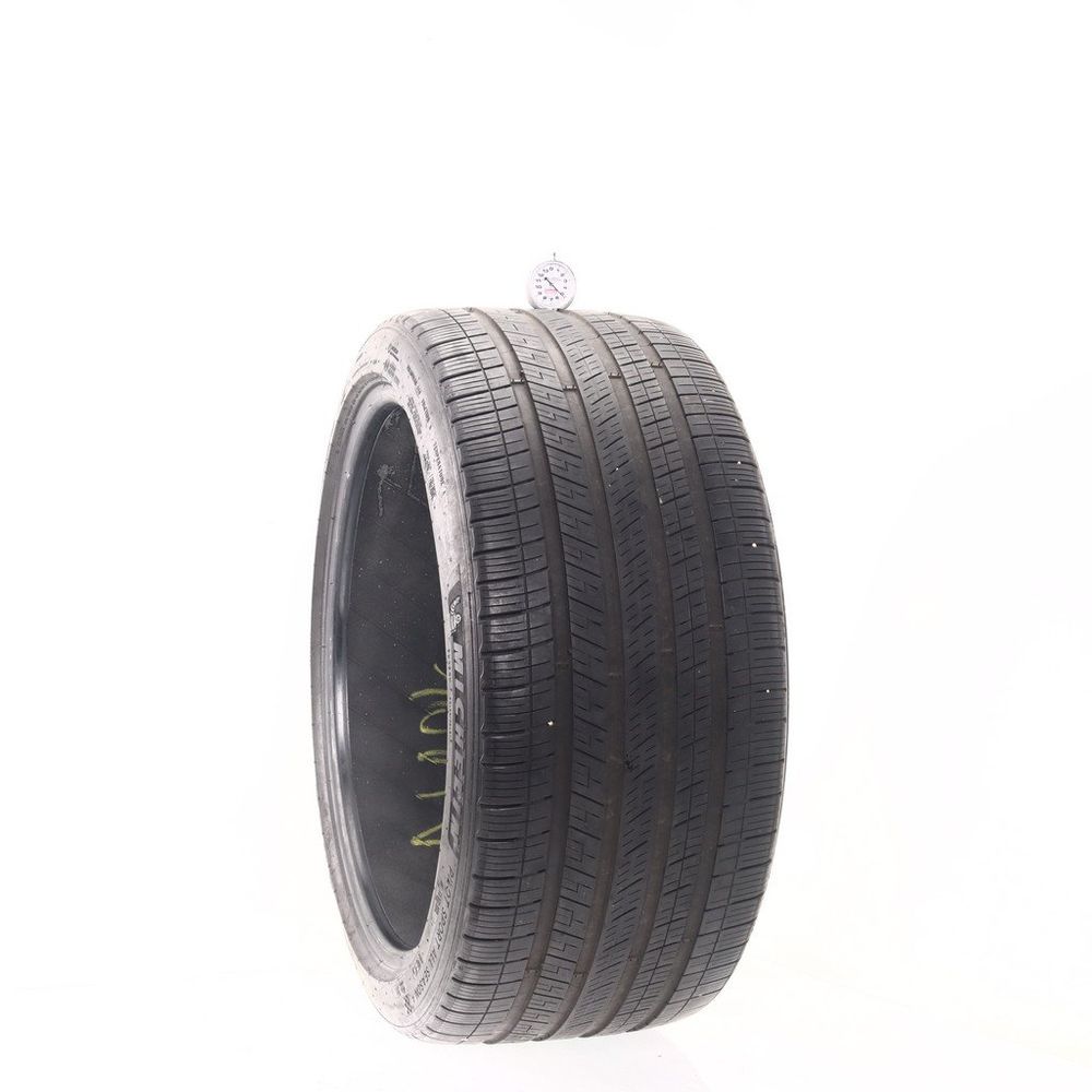 Set of (2) Used 295/35R21 Michelin Pilot Sport All Season 4 NEO 103V - 5-6.5/32 - Image 1