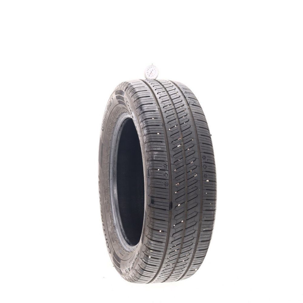 Set of (4) Used 225/60R17 Continental ControlContact Tour M A/S EV 99H - 8/32 - Image 1