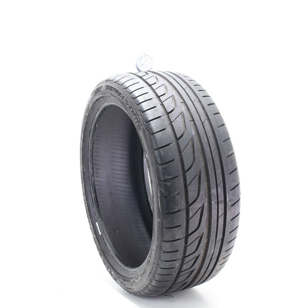 Set of (2) Used 225/40R18 Bridgestone Potenza RE760 Sport 92W - 8.5/32 - Image 1