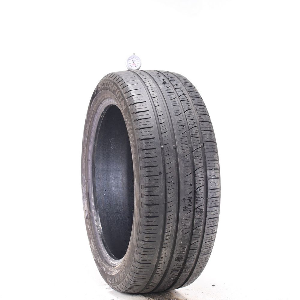 Set of (2) Used 255/45R20 Pirelli Scorpion Verde Run Flat AOE 101H - 5.5-7/32 - Image 1
