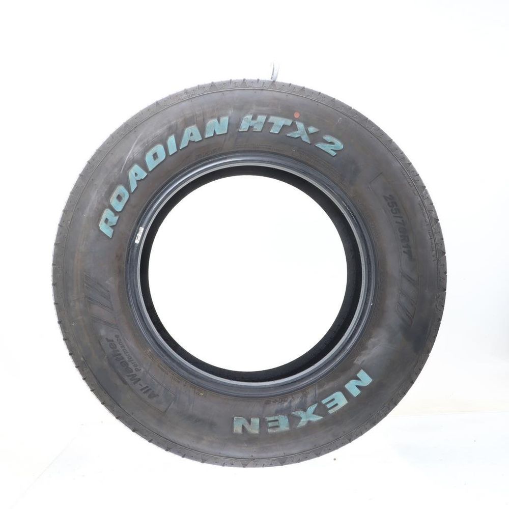 Set of (2) Used 255/70R17 Nexen Roadian HTX 2 RH51 112T - 10/32 - Image 3
