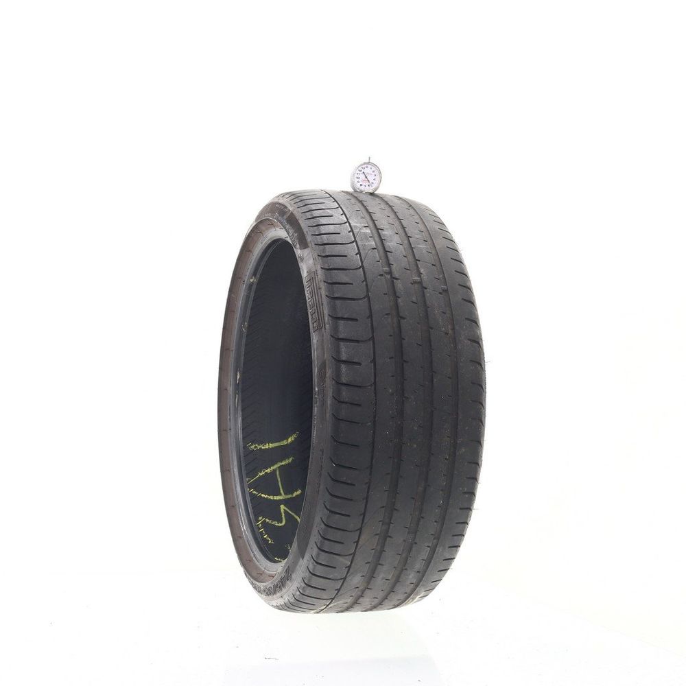 Set of (2) Used 245/35ZR20 Pirelli P Zero N1 91Y - 5.5-7/32 - Image 1