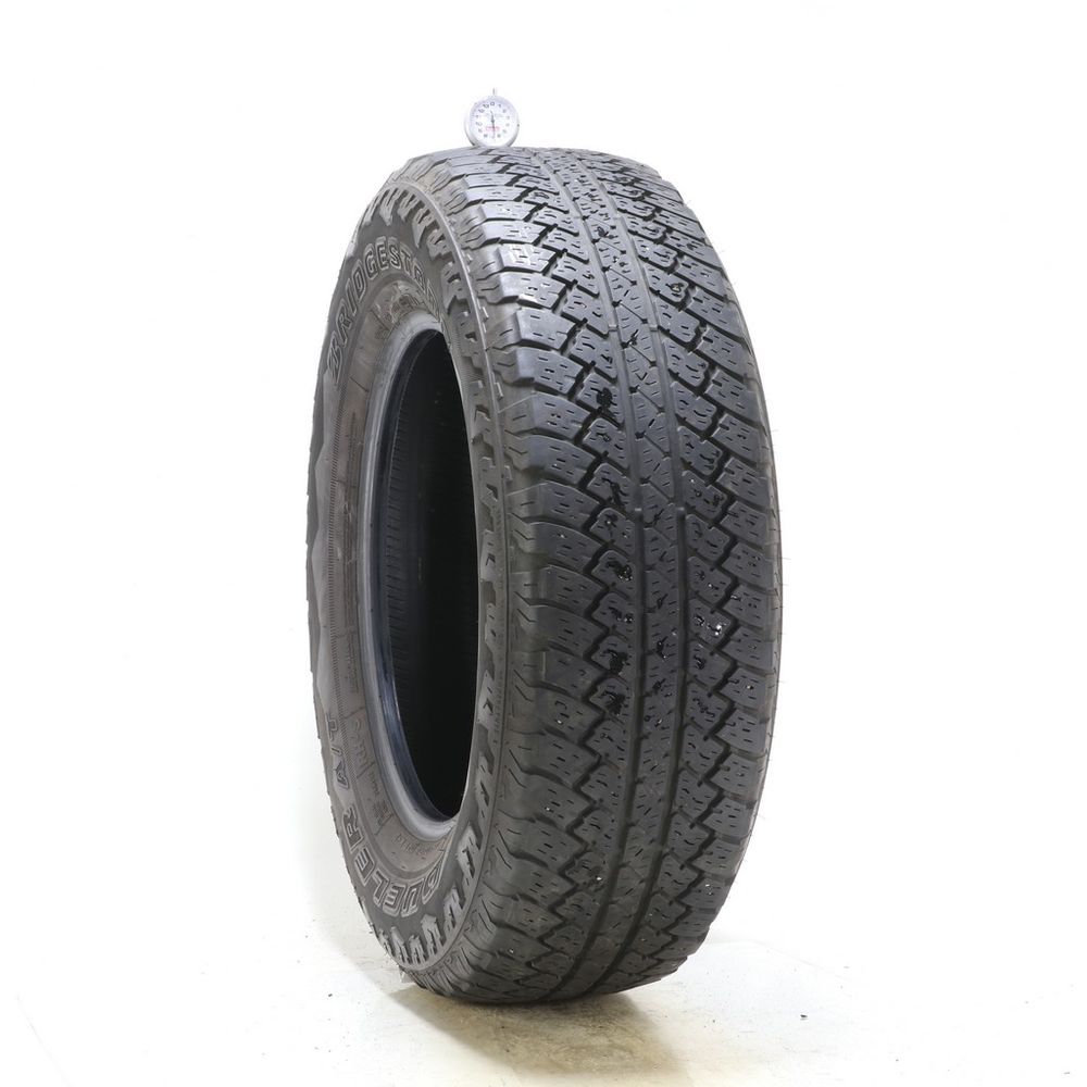Set of (2) Used 255/70R18 Bridgestone Dueler A/T RH-S 113T - 6.5/32 - Image 1