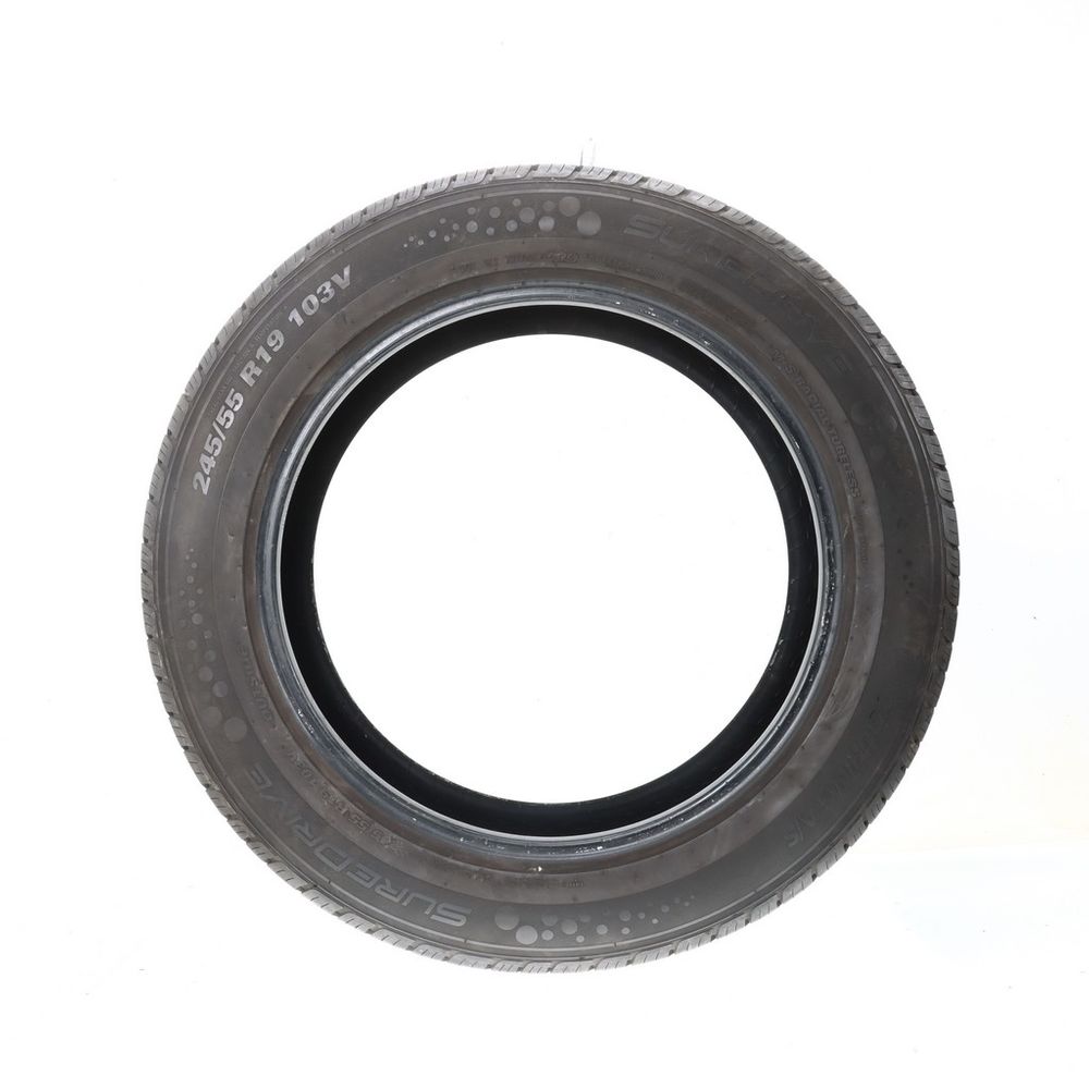 Set of (2) Used 245/55R19 SureDrive Touring A/S TA71 103V - 8-9/32 - Image 6