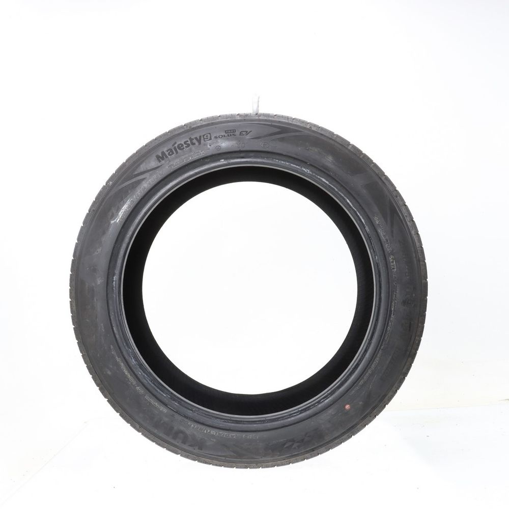 Set of (2) Used 255/45R19 Kumho Majesty 9 Solus TA91 EV TO K-Silent 104V - 7.5/32 - Image 3
