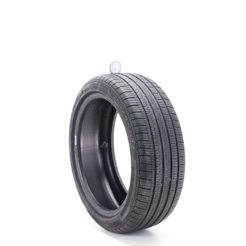 Set of (4) Used 205/45R17 Pirelli Cinturato P7 Run Flat 88V - 6-7.5/32 - Image 4