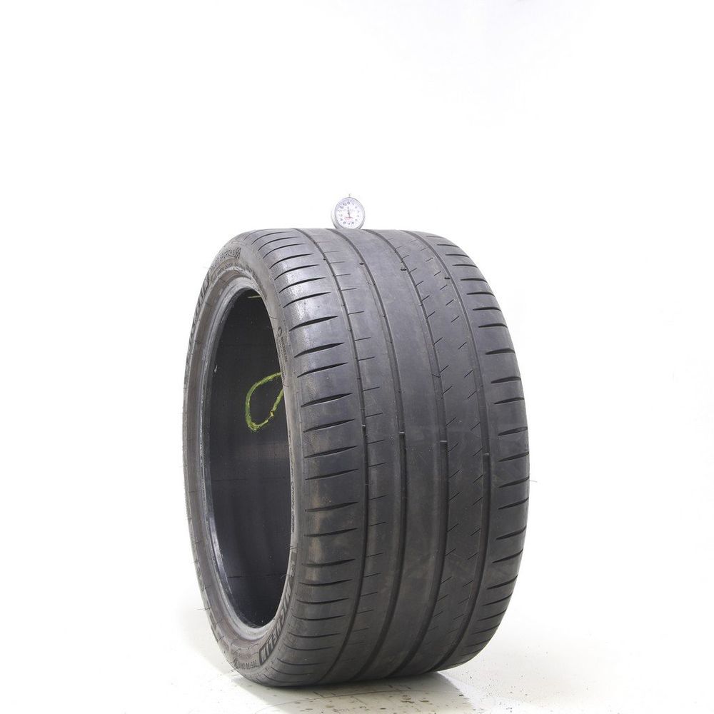 Set of (2) Used 305/30ZR19 Michelin Pilot Sport 4 S 102Y - 6.5-7.5/32 - Image 1
