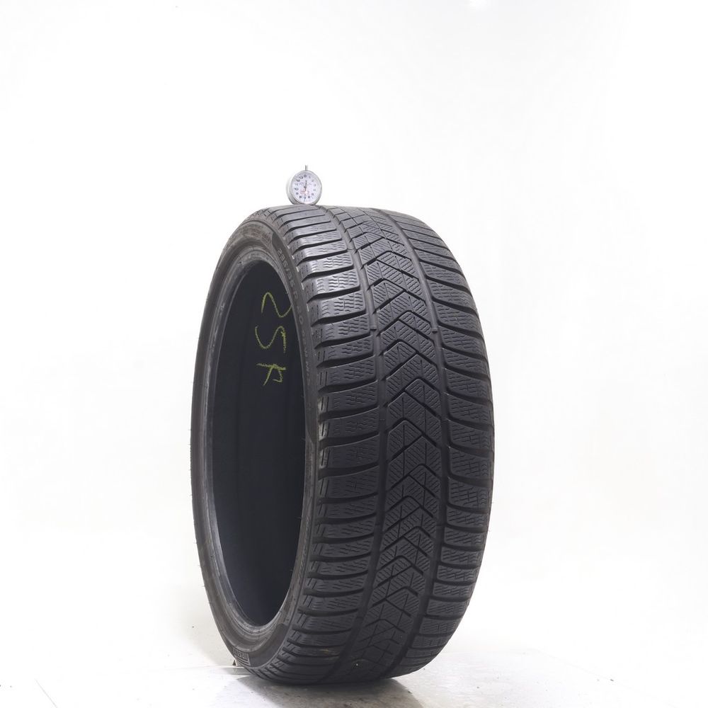 Set of (2) Used 235/35R20 Pirelli Winter Sottozero 3 92W - 6.5-7/32 - Image 4