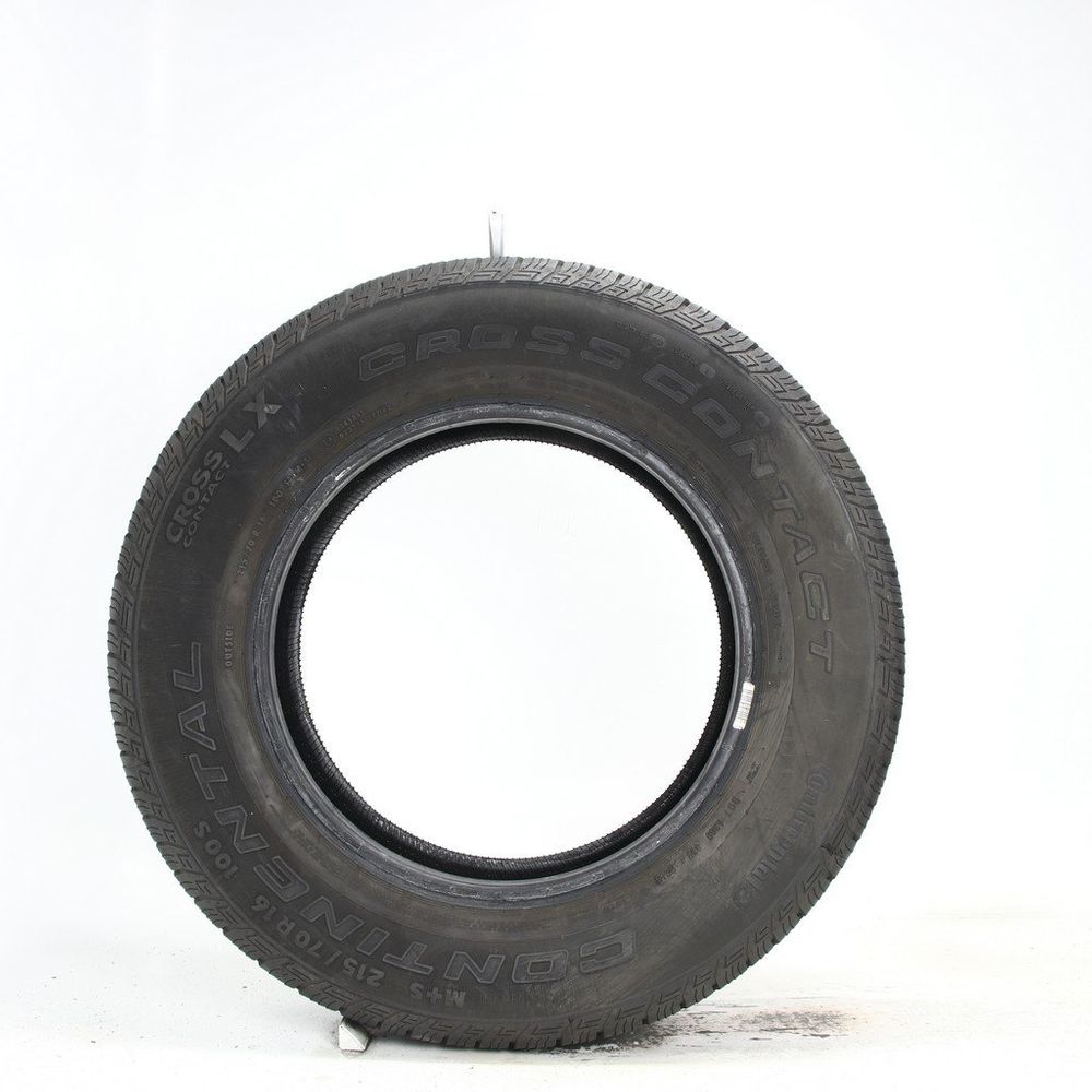 Set of (4) Used 215/70R16 Continental CrossContact LX 100S - 9-9.5/32 - Image 3
