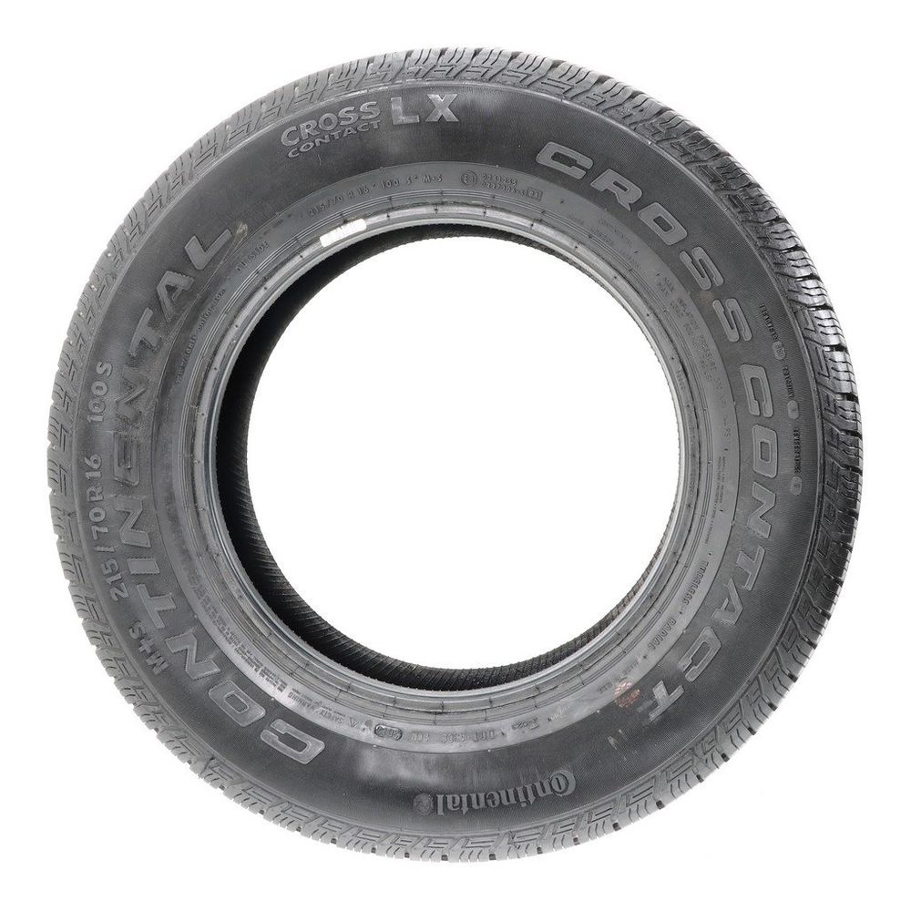 Set of (4) Used 215/70R16 Continental CrossContact LX 100S - 9-9.5/32 - Image 6