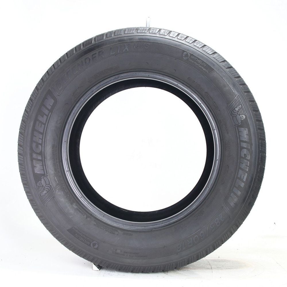 Set of (4) Used 285/60R18 Michelin Defender LTX M/S 120H - 7.5-8.5/32 - Image 3
