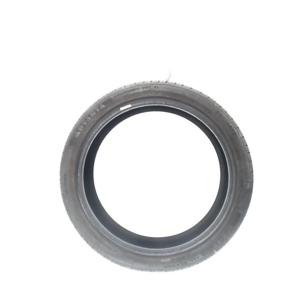 Set of (2) Used 235/40ZR19 Advanta HP Z-02 98Y - 6-6.5/32 - Image 3