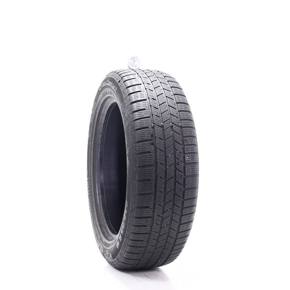 Set of (2) Used 235/55R19 Continental CrossContact Winter AO 101H - 6.5/32 - Image 1