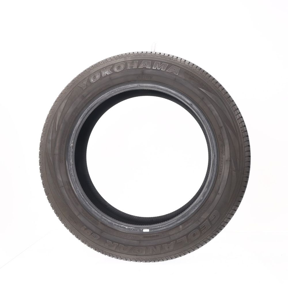 Set of (2) Used 225/60R18 Yokohama Geolandar G91HV 100H - 8.5-9.5/32 - Image 3