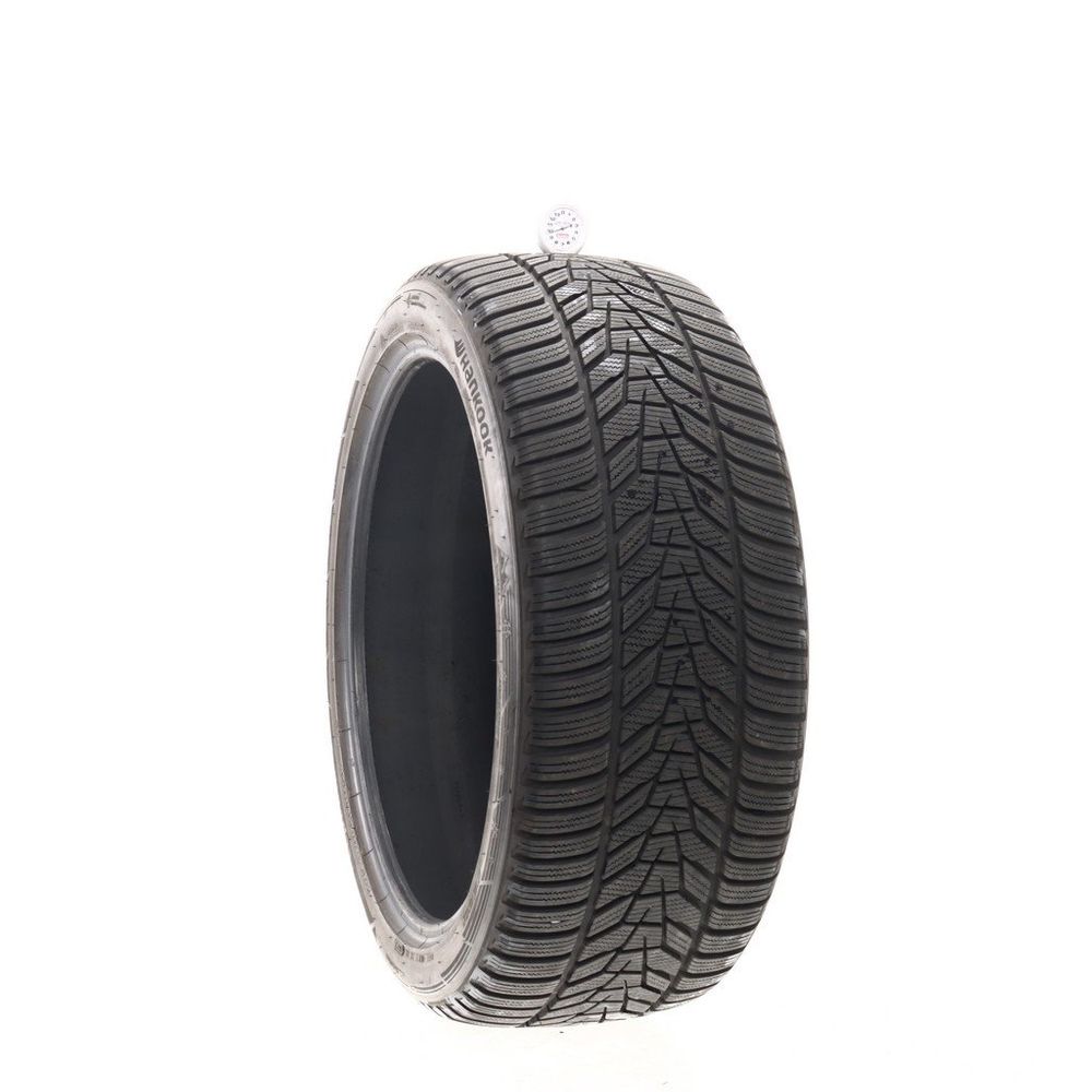 Set of (2) Used 265/40R21 Hankook Winter iCept evo3 X (W330A) 105V - 9.5/32 - Image 1