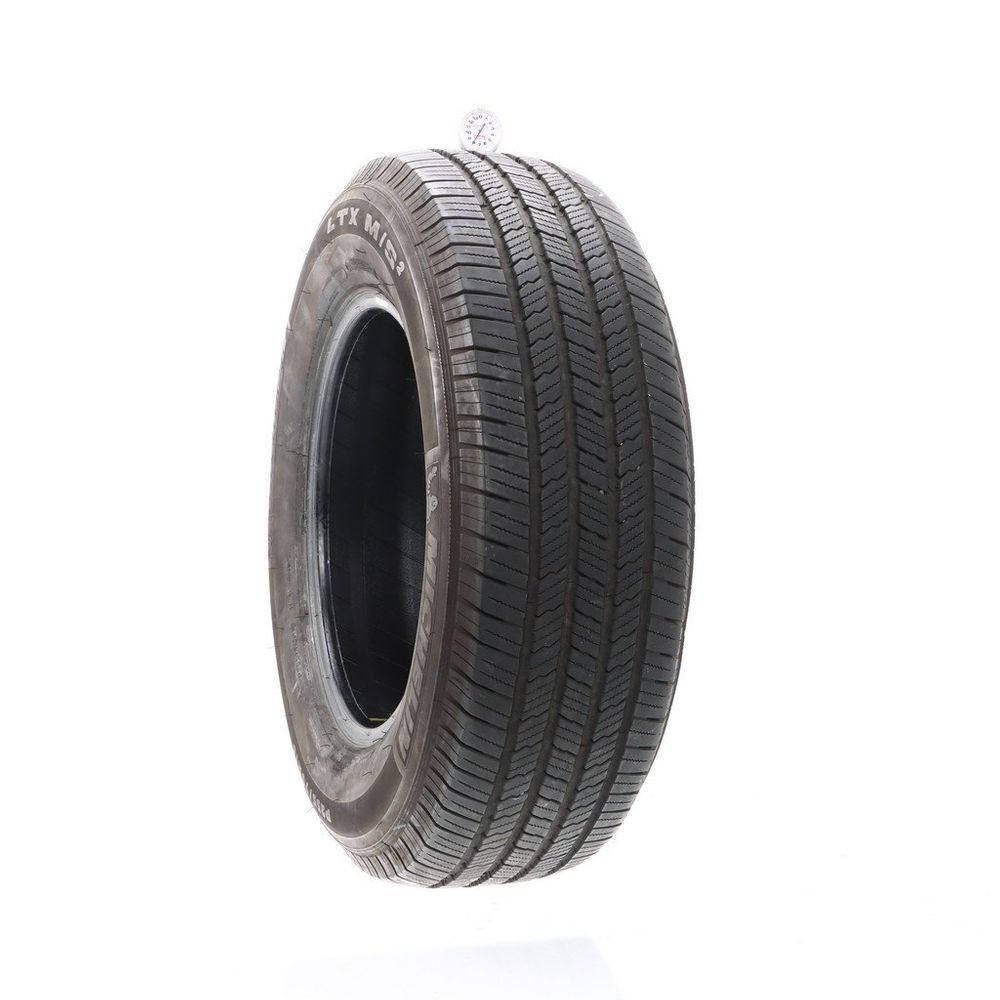 Set of (4) Used 225/65R17 Bridgestone Blizzak WS90 Studless 102H - 5.5-7/32 - Image 1