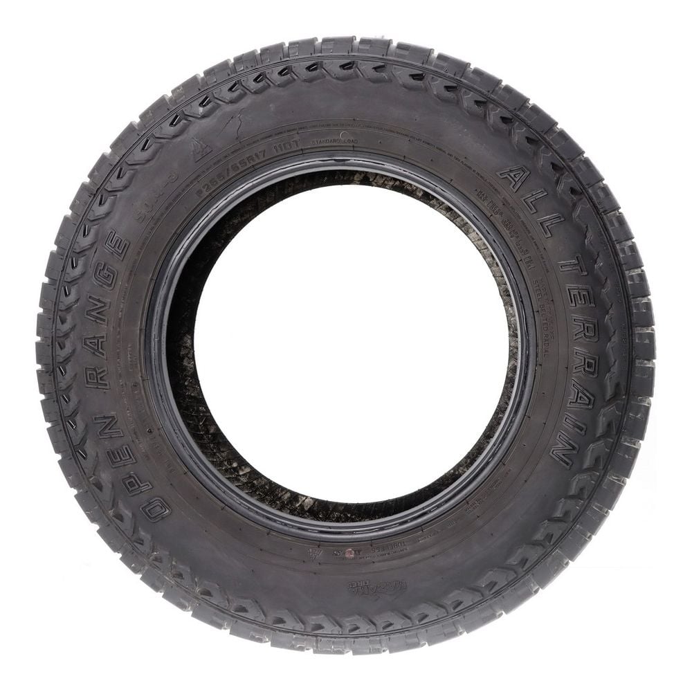 Set of (2) Used 265/65R17 Mazama Open Range A/T SQM-3 110T - 7/32 - Image 3