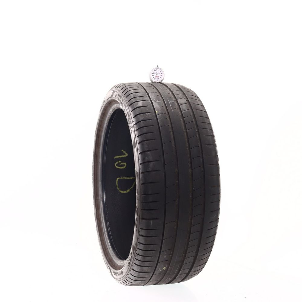 Set of (4) Used 255/35R19 Pirelli P Zero PZ4 MOE Run Flat 96Y - 6.5-8/32 - Image 4