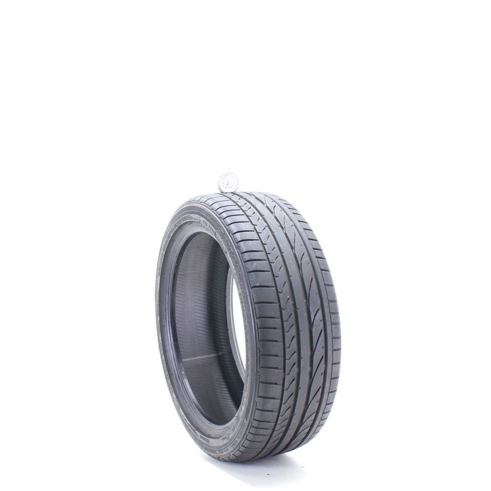 Set of (2) Used 205/45RF17 Bridgestone Potenza RE050A RFT 84W - 7.5-8/32 - Image 1