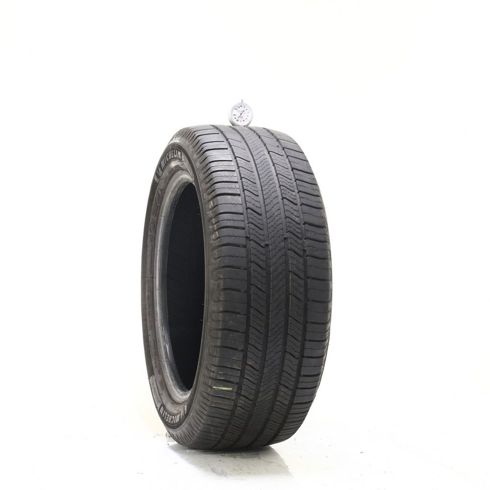 Set of (2) Used 225/55R17 Michelin Defender 2 101H - 8-8.5/32 - Image 1
