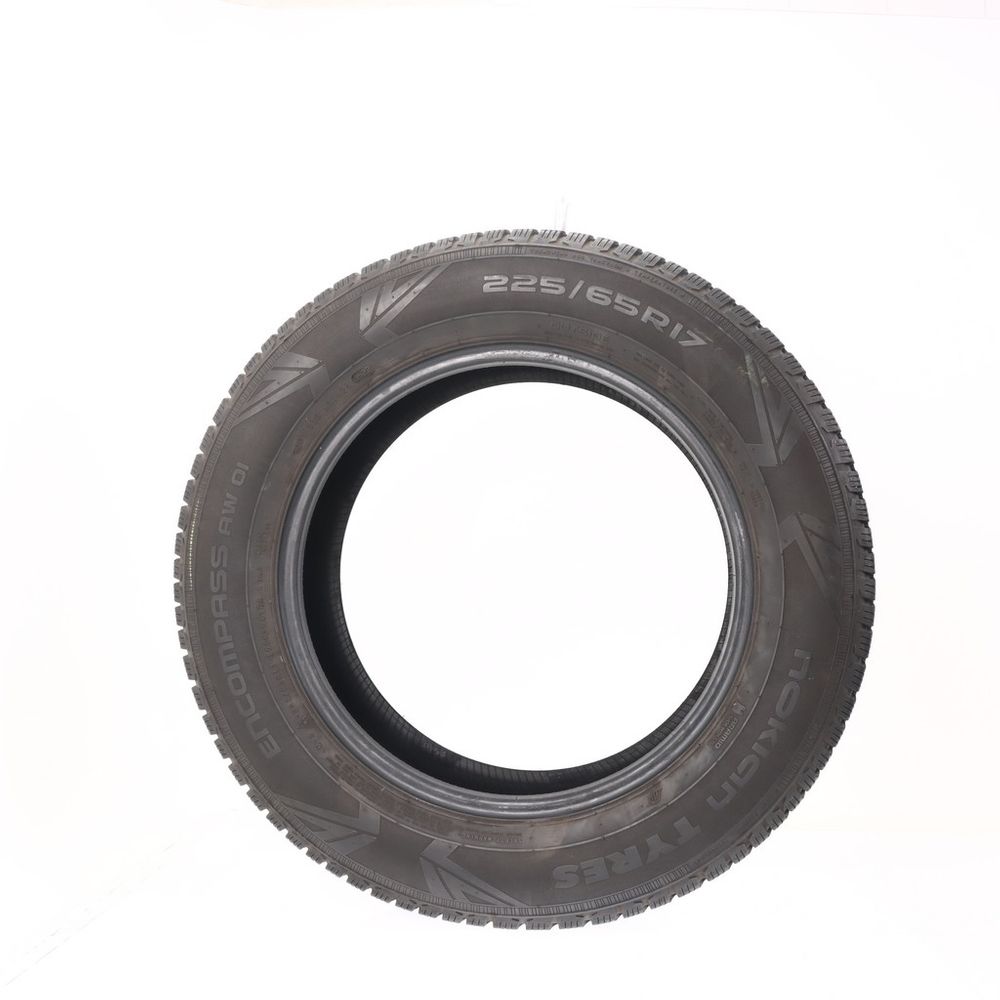 Set of (2) Used 225/65R17 Nokian Encompass AW01 106H - 6/32 - Image 3
