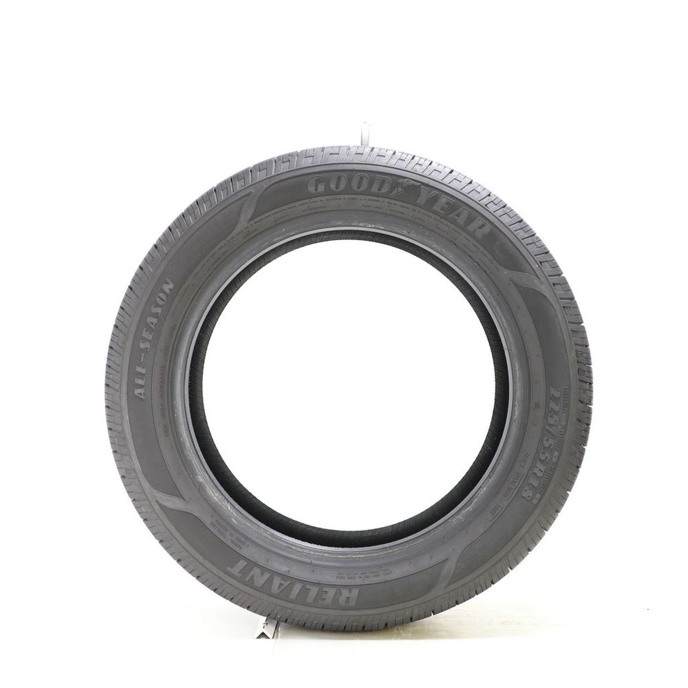 Set of (2) Used 225/55R18 Goodyear Reliant All-season 98V - 9-10/32 - Image 6