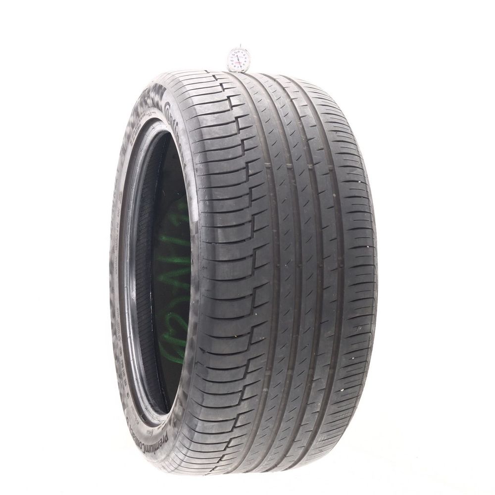 Set of (2) Used 325/40R22 Continental PremiumContact 6 MO-S ContiSilent 114Y - 5-6/32 - Image 4