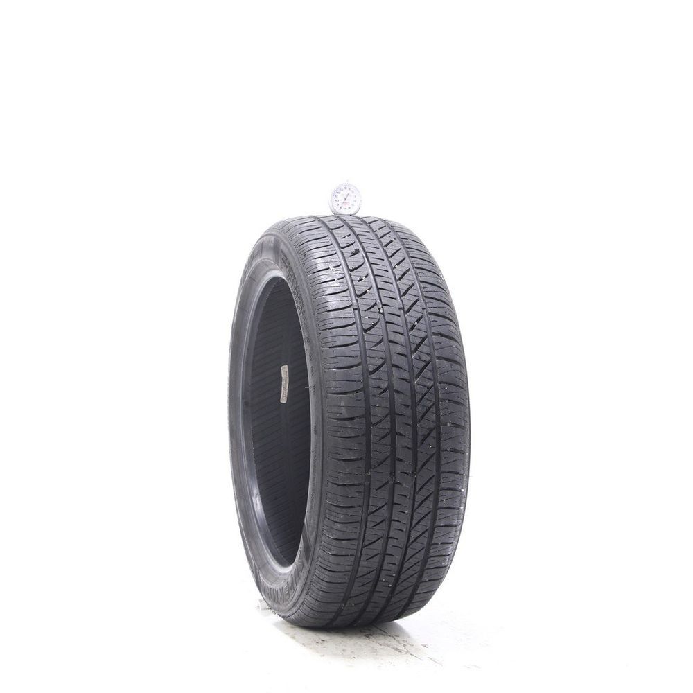 Set of (2) Used 215/45ZR17 Supermax UHP-1 91W - 8/32 - Image 1