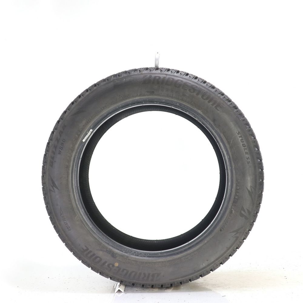 Set of (2) Used 215/55R17 Bridgestone Blizzak WS90 94H - 11/32 - Image 3