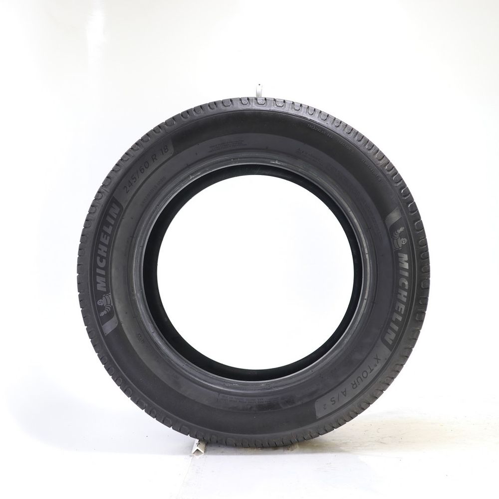 Set of (4) Used 245/60R18 Michelin X Tour A/S 2 105H - 8.5-10/32 - Image 3