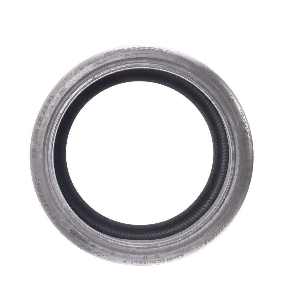 Set of (4) Used 285/30ZR22 Continental SportContact 7 AO ContiSilent 101Y - 8-8.5/32 - Image 6