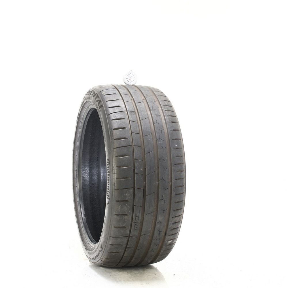 Set of (2) Used 255/35ZR19 Continental ExtremeContact Sport 02 96Y - 8-8.5/32 - Image 1