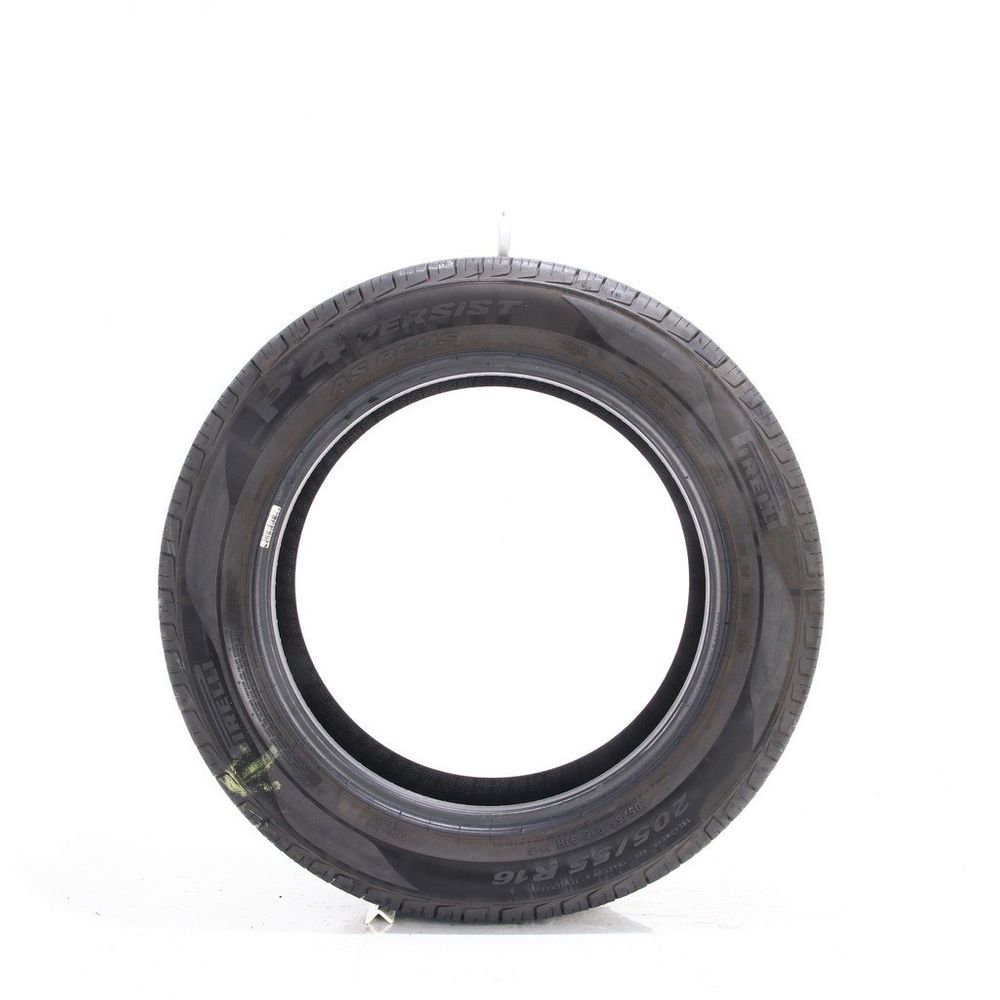 Set of (2) Used 205/55R16 Pirelli P4 Persist AS Plus 91H - 9-10.5/32 - Image 3