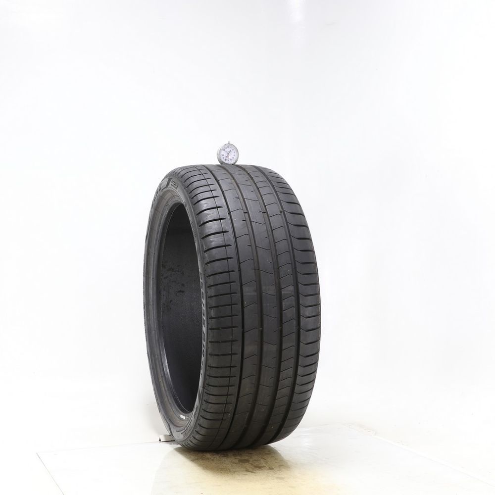 Set of (2) Used 255/35R19 Pirelli P Zero PZ4 MOE Run Flat 96Y - 7-8/32 - Image 4