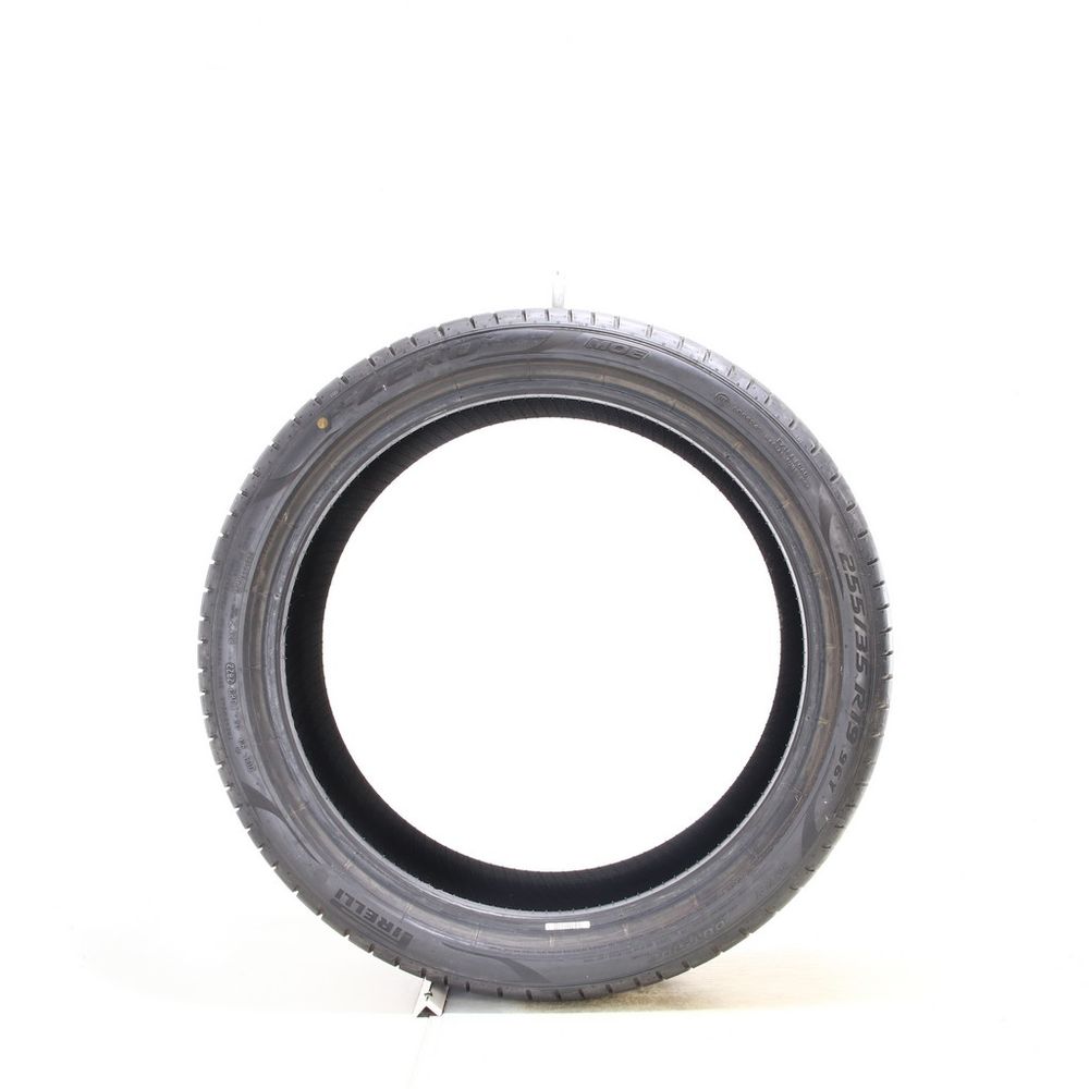 Set of (2) Used 255/35R19 Pirelli P Zero PZ4 MOE Run Flat 96Y - 7-8/32 - Image 6