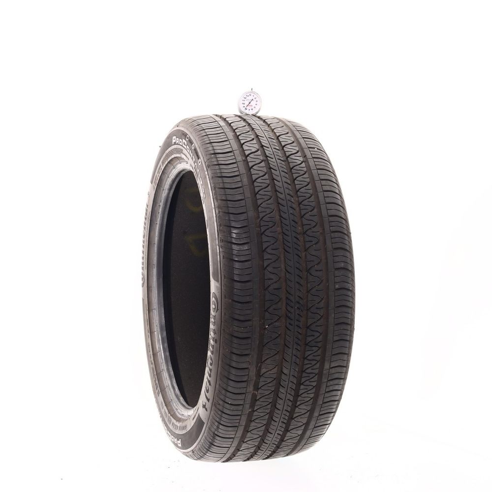 Set of (2) Used 255/45R19 Continental ProContact RX ContiSilent T3 104W - 7.5-8/32 - Image 4