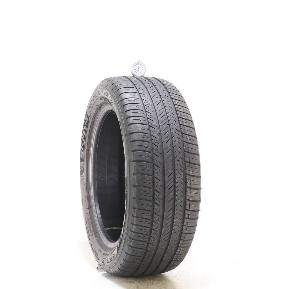 Set of (2) Used 215/55ZR17 Michelin Pilot Sport All Season 4 98Y - 6.5-7.5/32 - Image 1