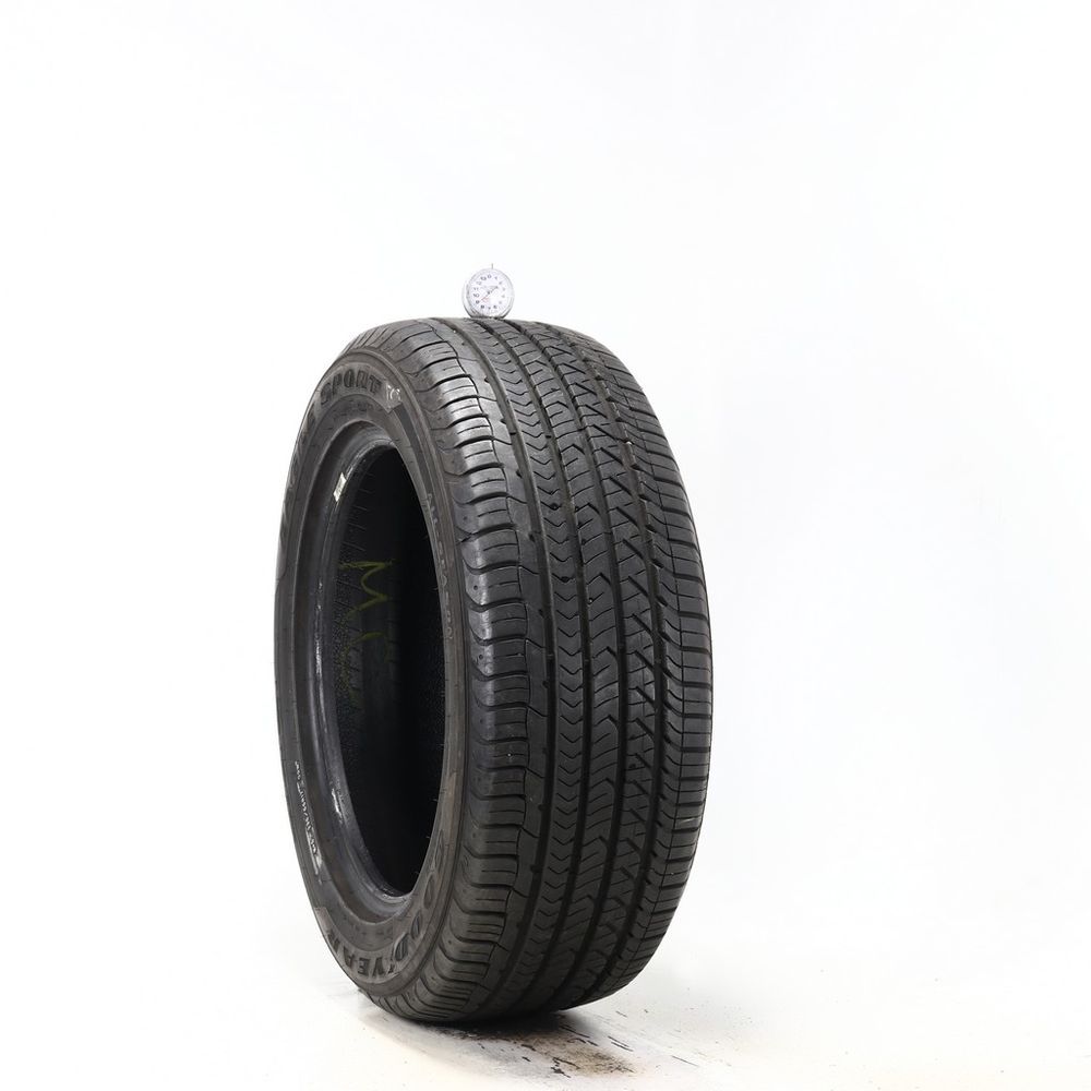 Set of (2) Used 235/55R17 Goodyear Eagle Sport AS 99W - 8.5-9/32 - Image 1