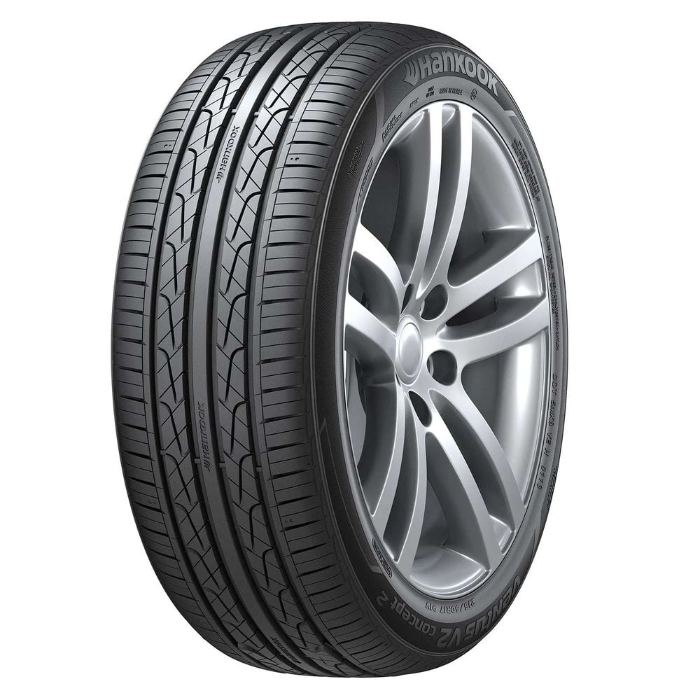 Set of (4) New 225/50R17 Hankook Ventus V2 Concept2 H457 98V - Image 1